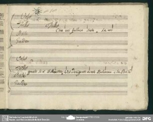 Quartetto: "Che voi fallace siete"