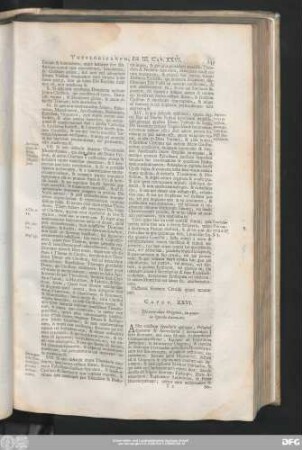 Caput. XXVI. De erroribus Origenis, in quinta Synodo damnatis.