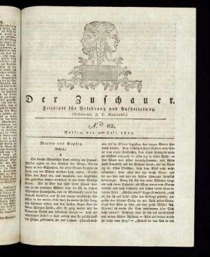No. 82 - 10. Juli 1821