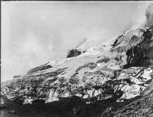 Heim-Gletscher am Kibo : Blick auf den Heim-Gletscher am Kibo