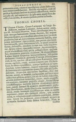 Thomas Chorea