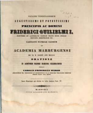 Specimen editionis Hegesippi de bello Judaico (von C. Fr. Weber). 4