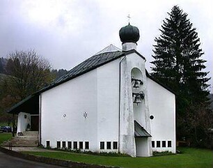 Gulbransson, Olaf Andreas; Schliersee; Christuskirche - Außenansicht