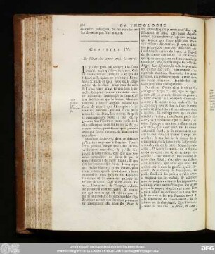 Chapitre IV. De l'Etat des ames après la mort.