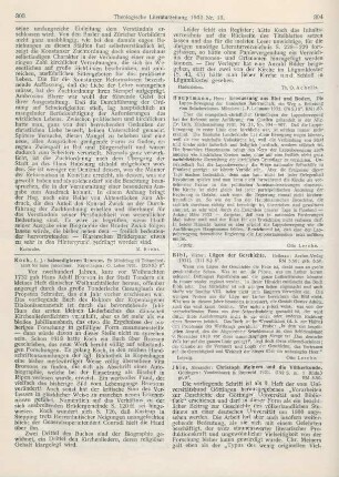 303-304 [Rezension] Koch, L. J., Salmedigteren Brorson