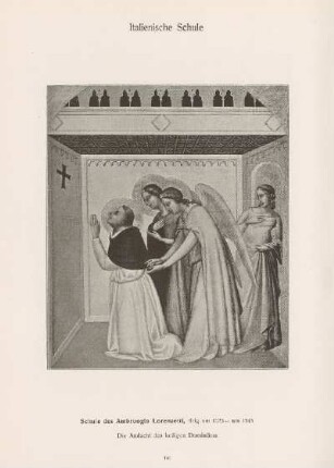 Die Andacht des heiligen Dominikus