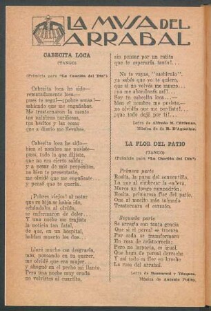 La musa del arrabal