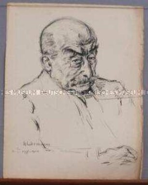 Bildnis des Künstlers Max Liebermann (3)
