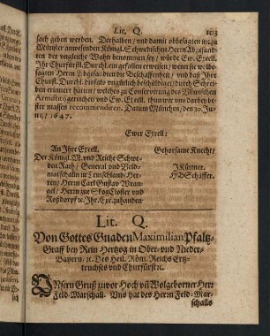 103-128, Lit. Q. - Lit. S.