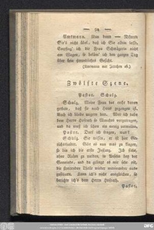 Zwölfte Szene.