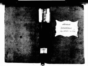 Mösbach, Achern OG; Katholische Gemeinde: Geburtenbuch 1848-1869