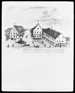 Marktplatz in Bückeburg