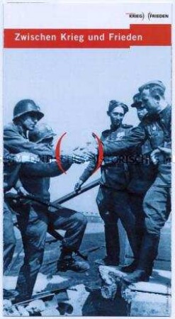 Informationsschrift zum "Themenjahr" anlässlich des 60. Jahrestages der Befreiung vom Faschismus
