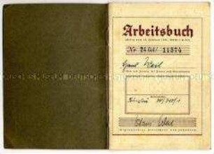 Arbeitsbuch des Deutschen Reiches von Hans Weil
