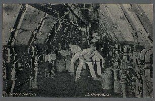 Kriegsmarine - Im Heizraum