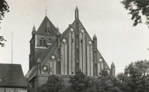 Greifswald. Sankt Marienkirche (1301/1400). Ostgiebel
