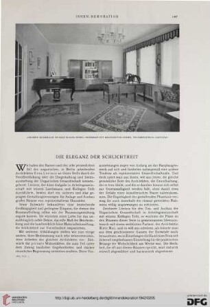 53: Die Eleganz der Schlichtheit