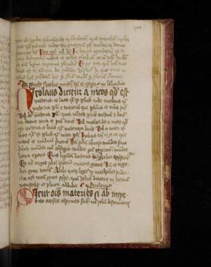 Jacobus de Voragine: Legenda aurea. De nomine sancti Nicolai. Nicolaus dicitur a nicos quod est victoria …