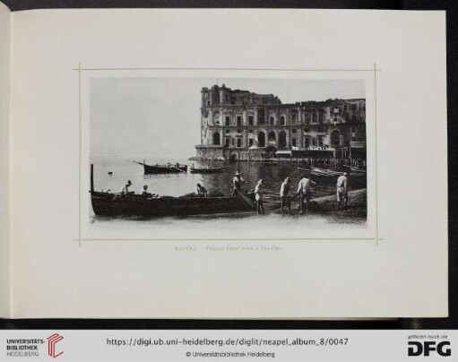 Napoli - Palazzo Donn'Anna a Posillipo