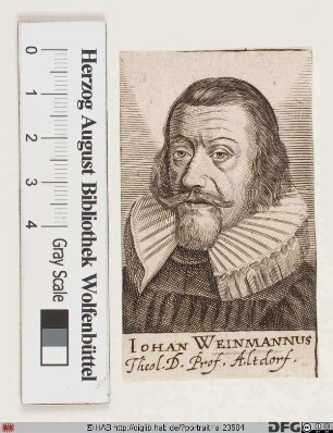 Bildnis Johann Weinmann