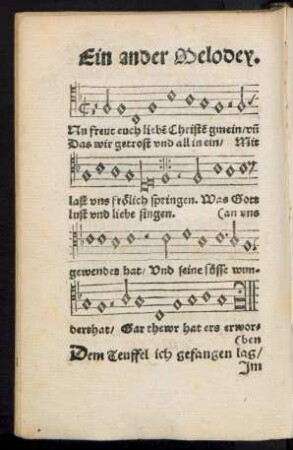 Ein ander Melodey.