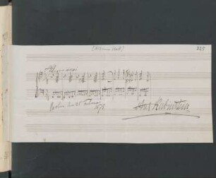 Albumblätter. Fragmente; pf; e-Moll