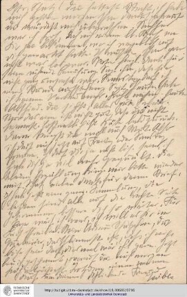 Postkarte vom 13.12.1905