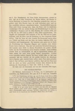 Die Handschriften
