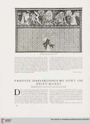 Frøydis Haavardsholm sort- og hvitt-kunst
