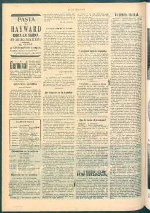 Historia de la semana : (Los sucesos más culminantes)