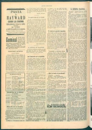 Historia de la semana : (Los sucesos más culminantes)