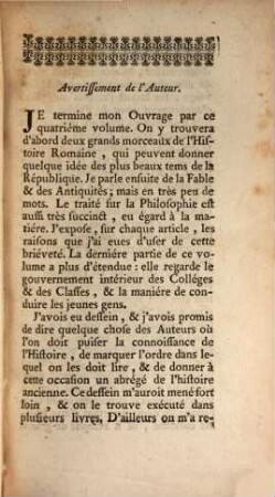 De la manière d'enseigner et d'étudier les belles Lettres, 4. (1770)