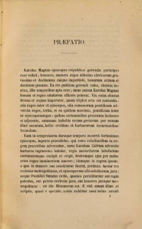 De Hincmari vita et ingenio scripsit et disseruit Carolus Diez