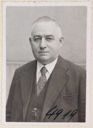 Josef Mitzler, Maurer, Bauabteilung, Zeche Prosper