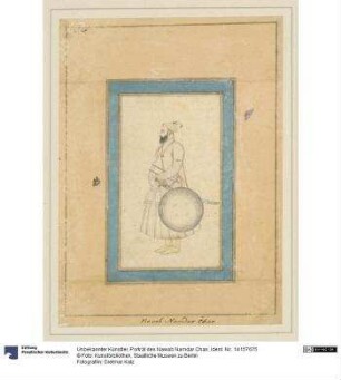 Porträt des Nawab Namdar Chan