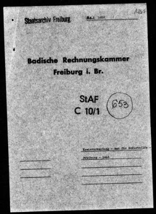 Amt für Soforthilfe Freiburg-Land