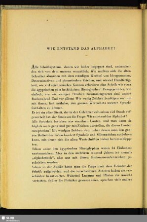 Wie Entstand Das Alphabet?