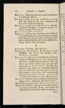 316-321, Echange - Extract