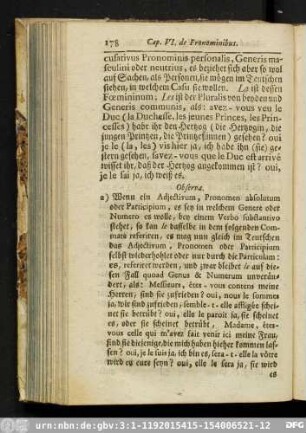 Caput VII. De Verbis.