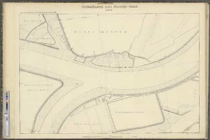 Stromkarte der Norder-Elbe. Blatt III. : Der Busch. Wilhelmsburg. Spadenlander Ausschlag. Billwärder Insel.