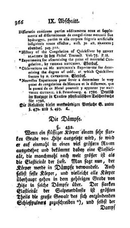 Die Dämpfe