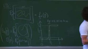 1/4 Sharp threshold phenomena in Statistical Physics