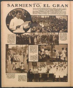 Sarmiento, el gran maestro americano [Fotografías]