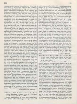 120-121 [Rezension] Schmidlin, Joseph, Papstgeschichte der neuesten Zeit