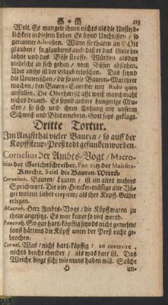 Dritte Tortur.
