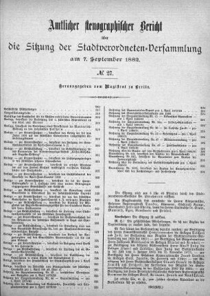 No 27, 7. September 1882