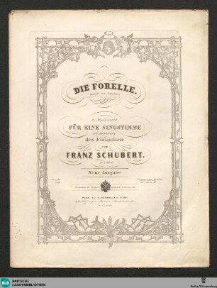Die Forelle : 32tes Werk