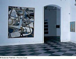 Raumaufnahme mit "Die große Störung" (1995; N. Rauch)