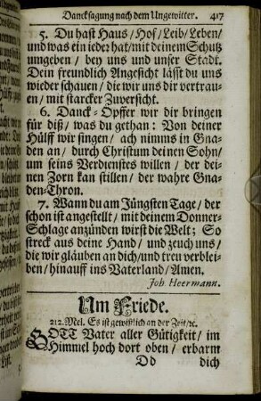Um Friede.