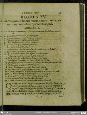 Regula XV. Contar jus aut bonos mores conventiones hominum non valent